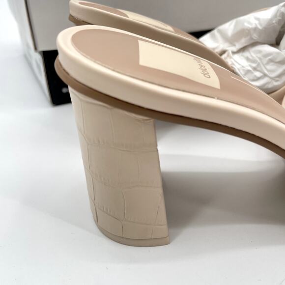 DOLCE VITA New in Box Priana Block Neutral Heels in Cream // 8.5 - Picture 7 of 12